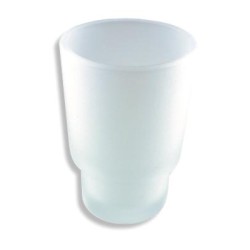 Náhradný pohár Metalia 1 sklo pieskované