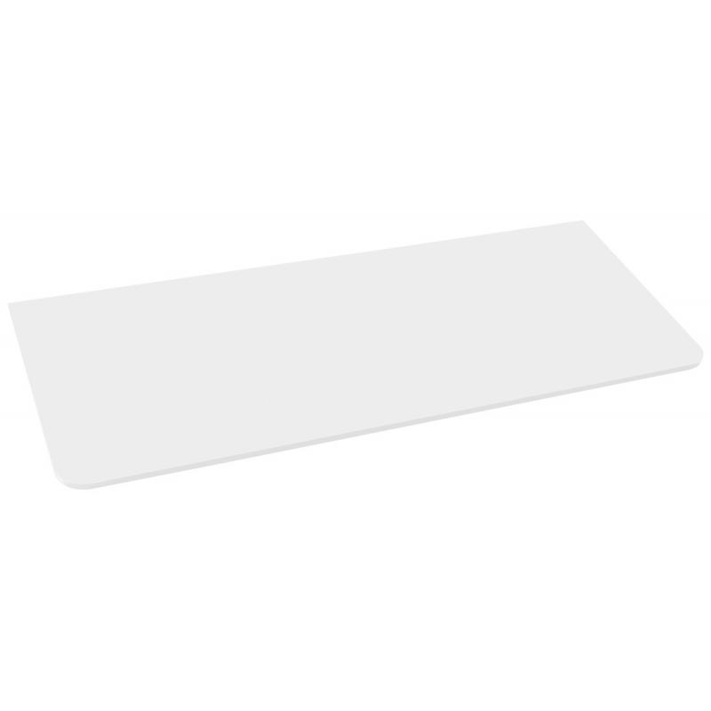 KERALA Doska Rockstone 142x1,2x48,5cm, biela matná