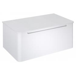 KERALA umývadlová skrinka 80x35x47,5cm, 1x zásuvka, biela lesk