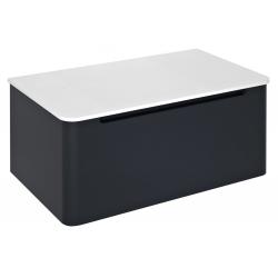 KERALA umývadlová skrinka 80x35x47,5cm, 1x zásuvka, antracitový mat