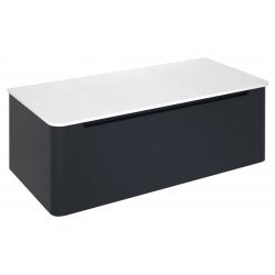 KERALA umývadlová skrinka 100x35x47,5cm, 1x zásuvka, antracitový mat