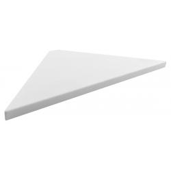 ABELINE rohová polica Rockstone 250x250mm, biela matná