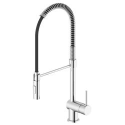 MOOVAN stojanková drezová batéria so sprškou, chróm