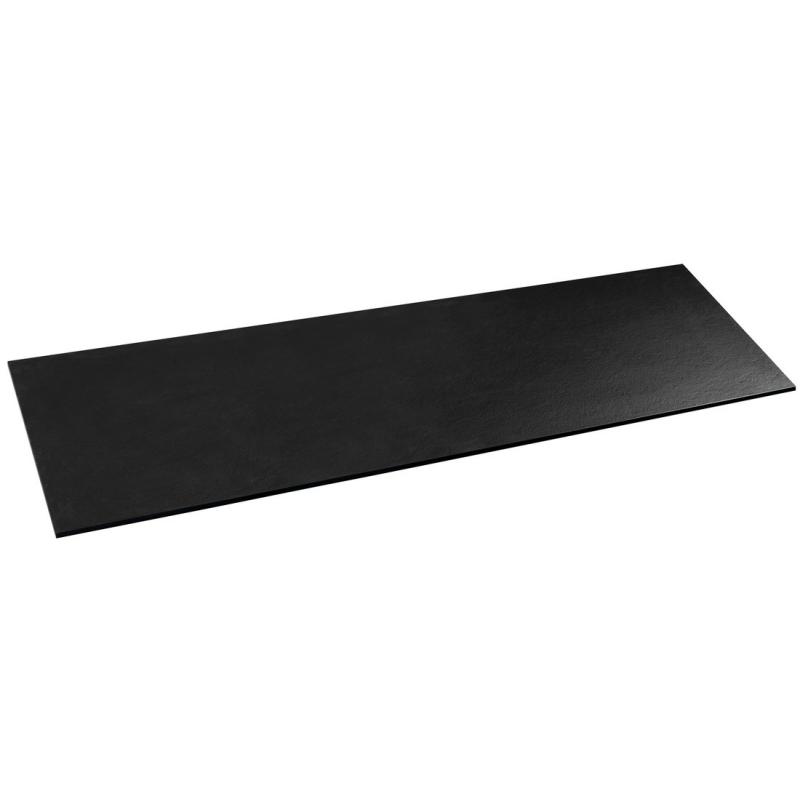 PREMIO kompozitná doska 180,4x1,2x48,8cm, čierna matná
