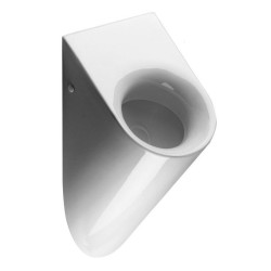 PURA urinál so zakrytým prívodom vody, 31x61 cm, biela ExtraGlaze