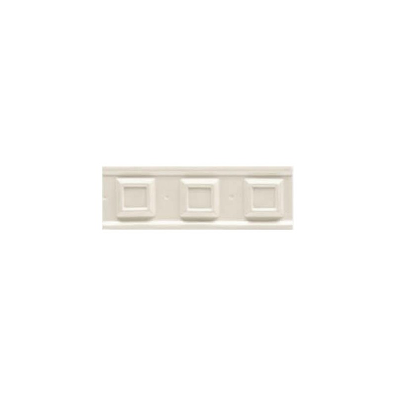 BOISERIE SQUARE Bianco Matt 6,5x20