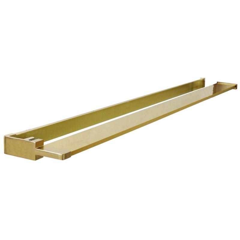 Polička na walk-in sprchovú zástenu, 142cm, zlato mat