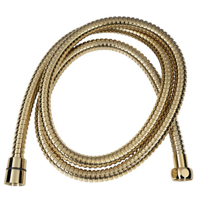 POWERFLEX kovová sprchová hadica, 150cm, zlato