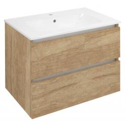 EZARA umývadlová skrinka 69,8x52x46cm, dub alabama