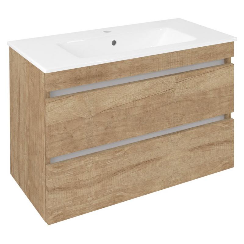 EZARA umývadlová skrinka 78x54x39cm, dub alabama