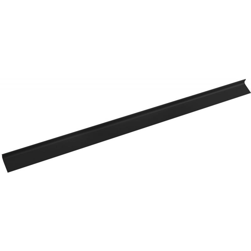 CHANEL dekoračná lišta "J" medzi zásuvky 1364x70x25mm, čierna mat