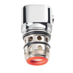 Přepínač s ovladačem pro vanovou baterii, chrom