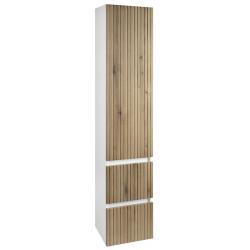 PANEDA STRIP skrinka vysoká 35x165x31cm, dub emporio, ľavá/pravá
