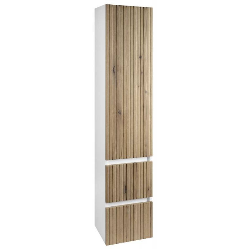 PANEDA STRIP skrinka vysoká 35x165x31cm, dub emporio, ľavá/pravá