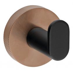 LARISSA háčik, čierna/meď mat