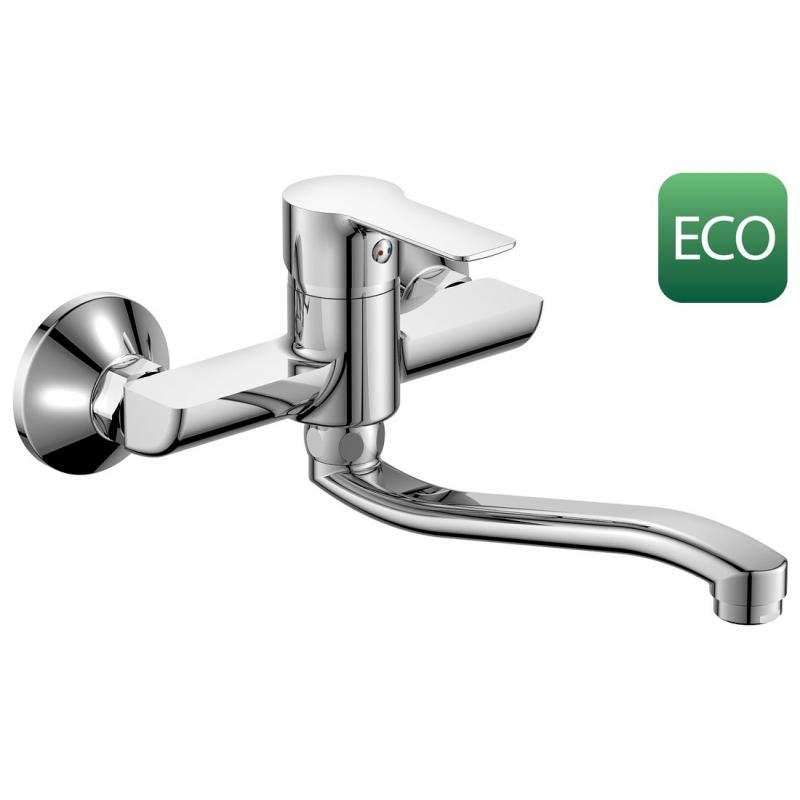 BARON ECO 6 l/min, nástenná batéria, rozteč 150mm, chróm