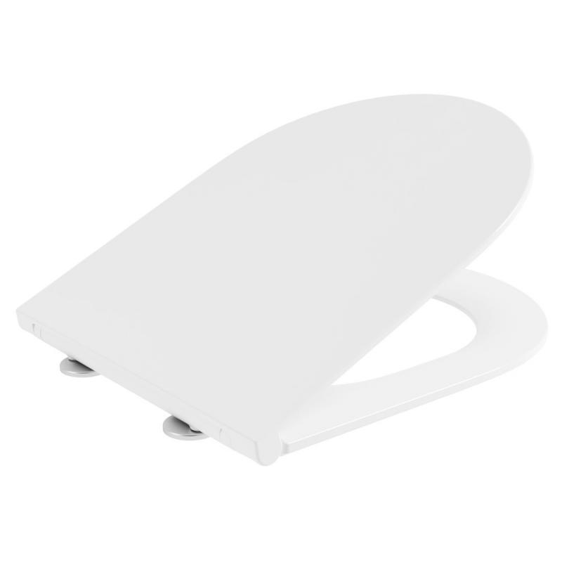 GLANZ WC sedátko, SLIM, Soft Close, Easy Take, biela
