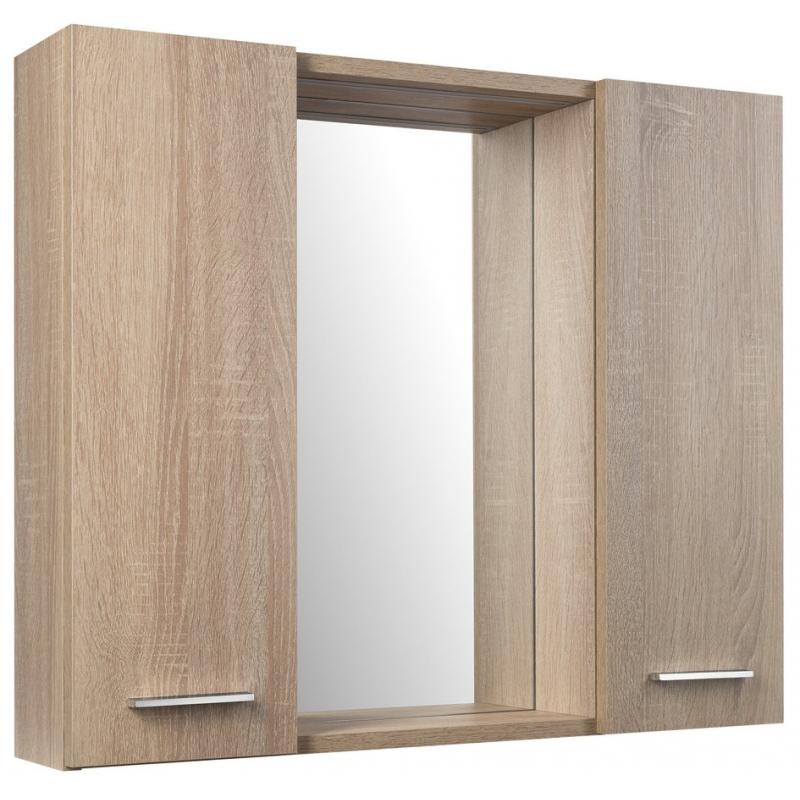 ZOJA/KERAMIA FRESH STRIP galérka s LED osvetlením, 70x60x14cm, dub platin
