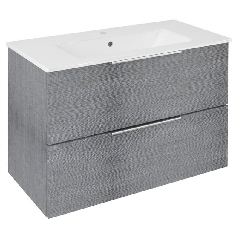CIRASA umývadlová skrinka 78x54x39cm, dub strieborný