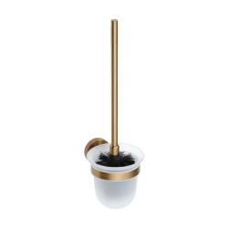 X-ROUND COPPER WC kefa závesna, mliečne sklo, meď mat