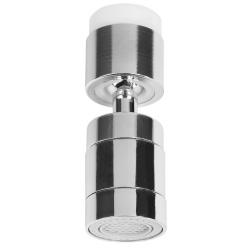 Perlátor s kloubem a přepínačem, redukce M22x1 a M24x1, ABS/chrom