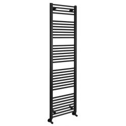 DIRECT vykurovacie teleso s bočným pripojením 450x1680 mm, čierna matná