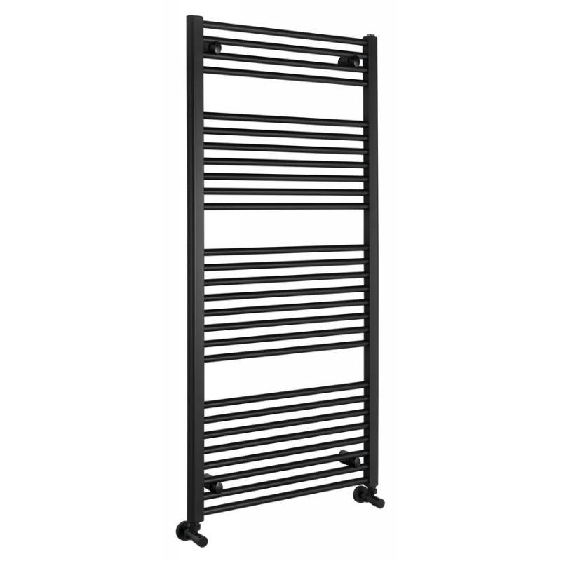 DIRECT vykurovacie teleso s bočným pripojením 600x1320 mm, čierna matná