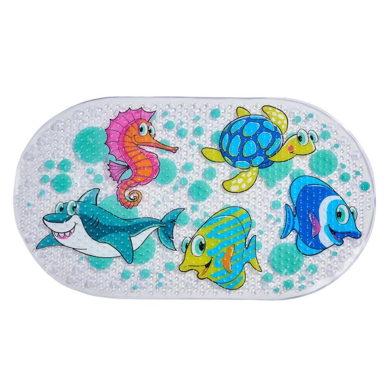SEA podložka do vane 69x39cm s protišmykovou úpravou, PVC, multi color