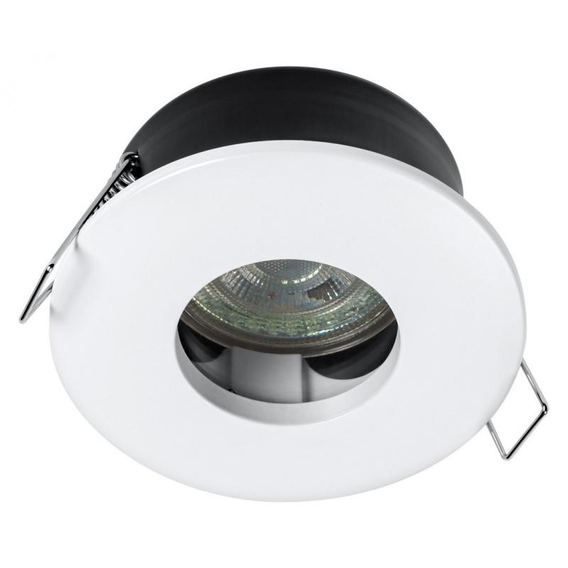 Kúpeľňové podhľadové svietidlo, ø 85mm, GU10OSRAM, 4,3W, 230V, IP65, biela