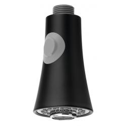 Výsuvná sprcha drezovej batérie 1/2", 2 režimy, čierná mat