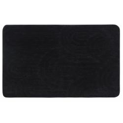RIST kúpeľňová predložka, 50x80cm, 100% polyester, protišmyk, čierna