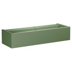 KANAAL keramické umývadlo 120x40cm, verde mat