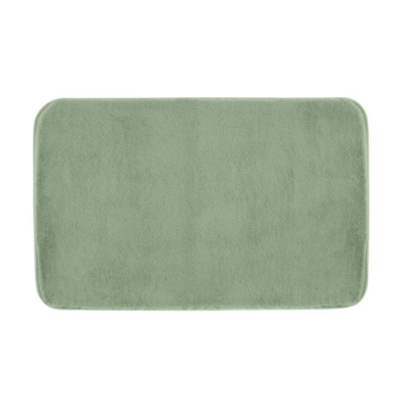 FUZZY kúpeľňová predložka, 60x100cm, 100% polyester, protišmyk, zelená