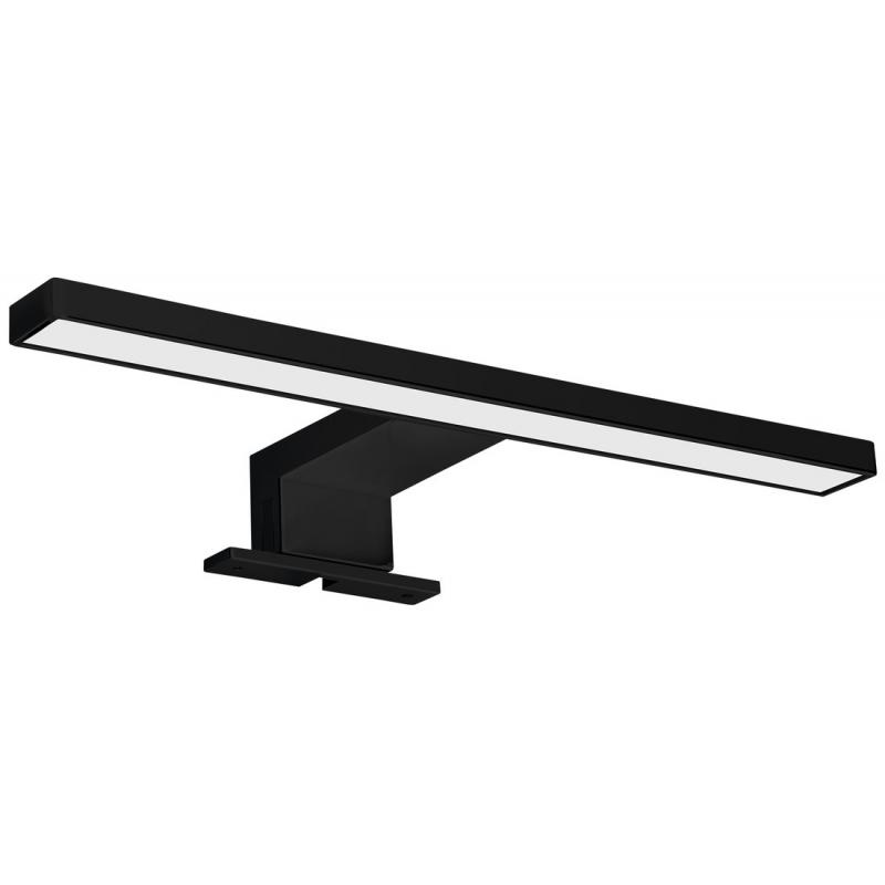 SERAPA LED svietidlo 5W, 230V, 300x40x100mm, IP44, plast, čierna mat