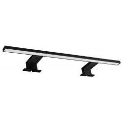 SERAPA LED svietidlo, 9W, 230V, 600x40x100mm, IP44, hliník, čierna mat
