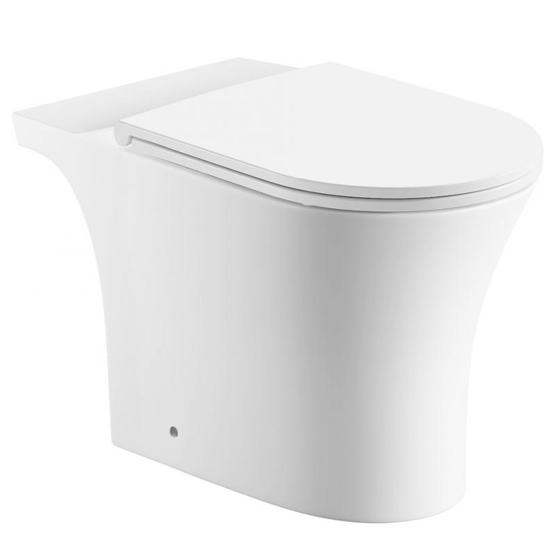 VITO WC kombi misa, Rimless, 61x35,5cm, spodný/zadný odpad, biela