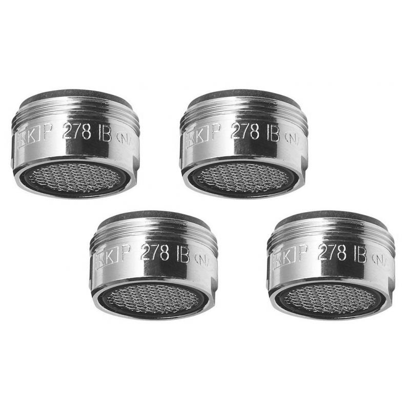 SET 4x Perlátor vonkajší závit M20x1, chróm