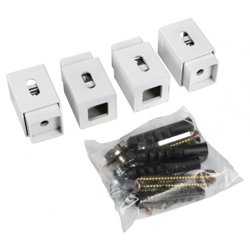 Set držiakov radiátora TONDI, biela