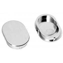 Oválna krytka vzpery, chróm