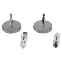 Sada 2 úchytov pre wc sedátko