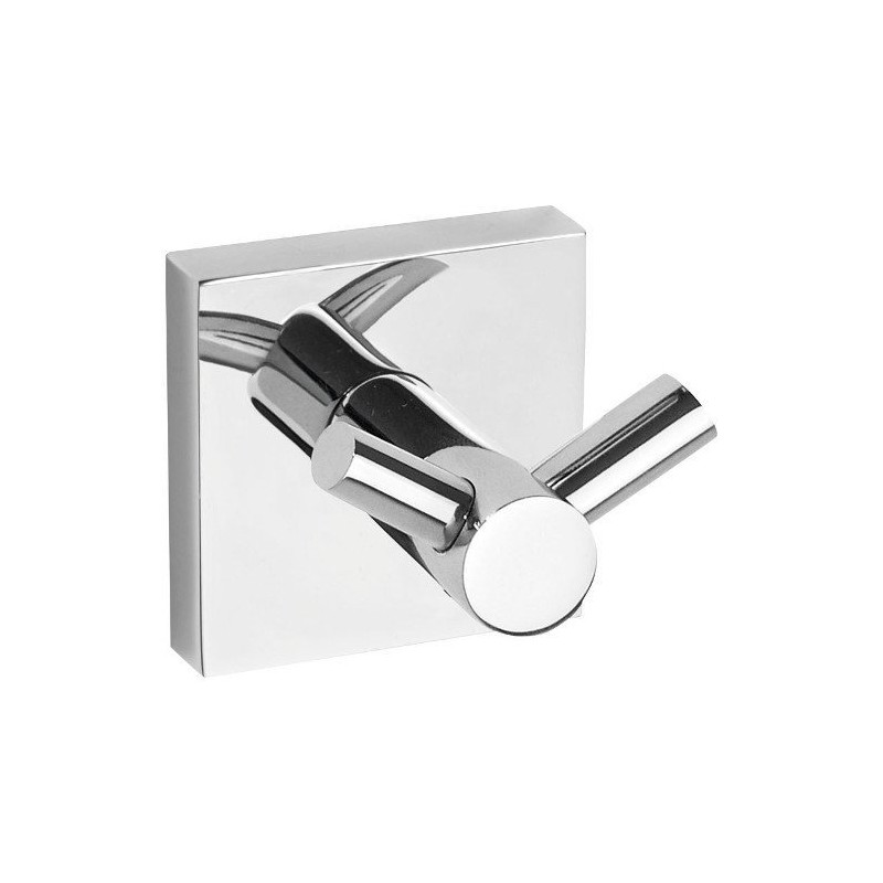 X-SQUARE dvojháčik, chróm