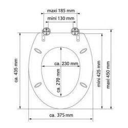 Schütte GREY STEEL | MDF, Soft Close 