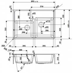 Chambord Thibert 895.2 čierna