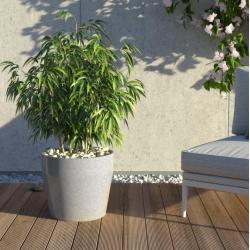 Granisil granitový květináč MONTI 35 cm Antracitový