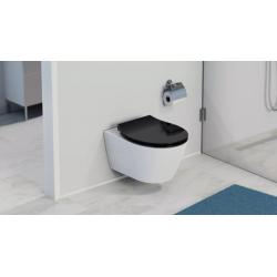 Schütte SLIM BLACK| Duroplast, Soft Close 