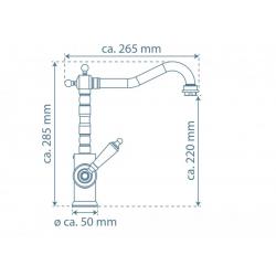 Eisl Old style Lesklý chróm