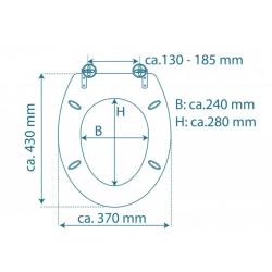 Schütte BLUE WOOD | MDF HG, Soft Close 