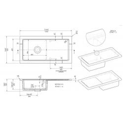 Reginox Modena 1000.0 White pure