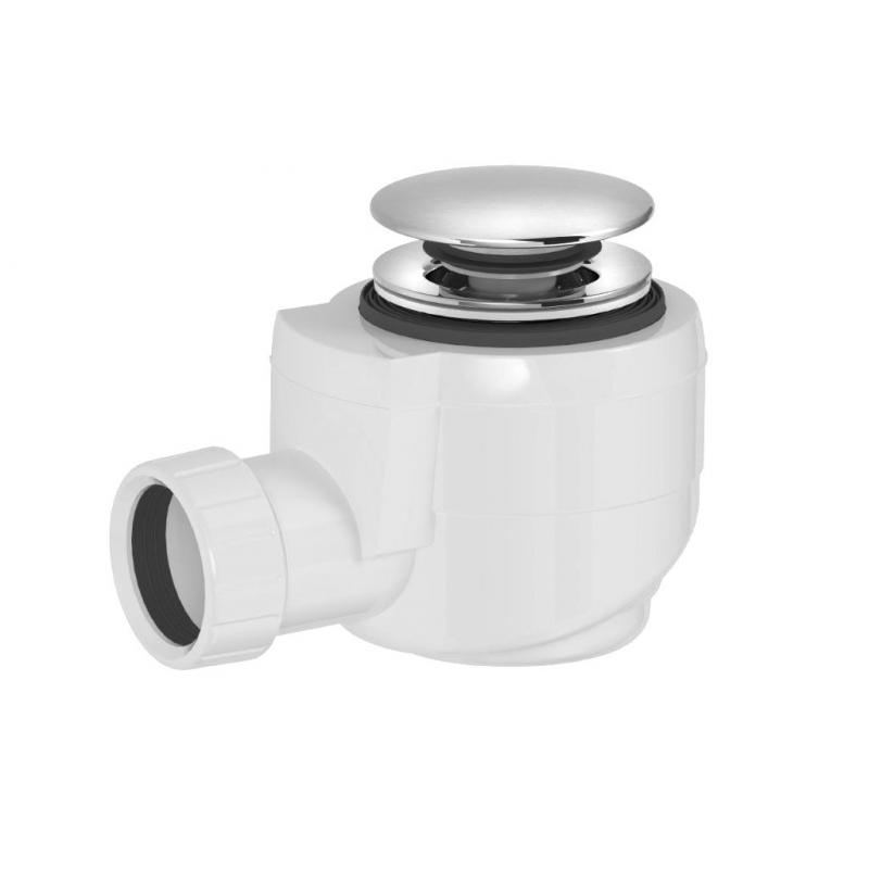 Vaňová výpusť DN40, click-clack, chróm