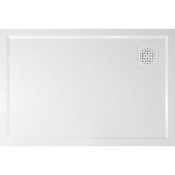 XENA vanička z liateho mramoru, obdĺžniková 120x80cm, biela